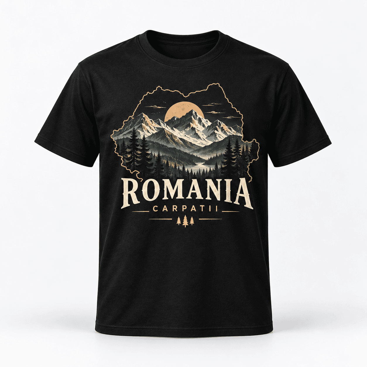 Tricou Romania Carpati